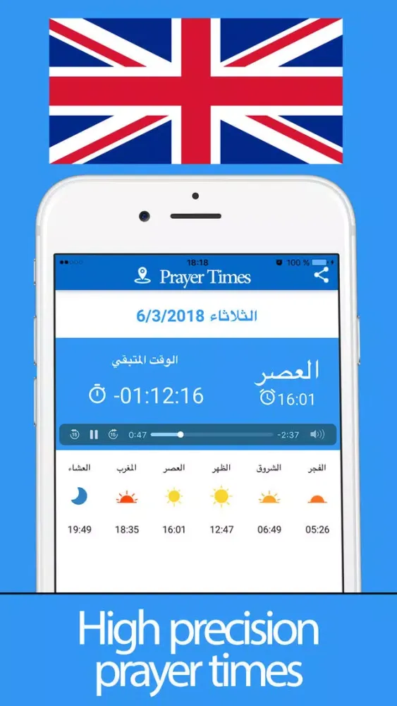Prayer Times - Muslims Fasting应用截图